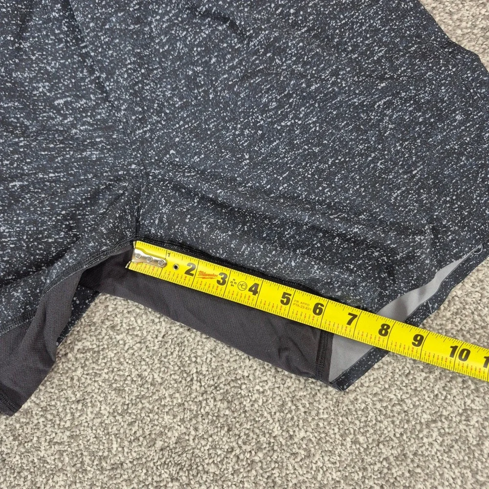 Lululemon Surge Short Mens Small Black Speckled 7